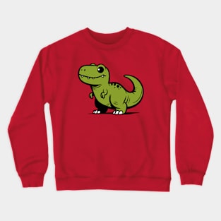 Cute T-Rex Dinosaur Crewneck Sweatshirt